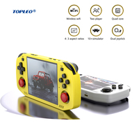 Console de jeu portable Topleo 4,2 pouces HD WiFi LAN Battle Linux pour joueurs de jeux vidéo portables