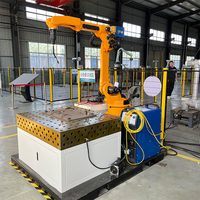Bras de robot de soudage à 6 axes de haute précision, machine de soudage robotisée industrielle automatique