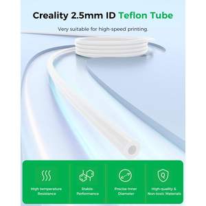 Tubo de teflón Creality de 2M, tubo Bowden de PTFE de 2,5mm de diámetro interior para filamento de 1,75mm, accesorios para impresora 3D - Product Image 2