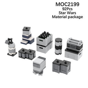 MOC <span class=keywords><strong>para</strong></span> <span class=keywords><strong>Star</strong></span> Toy <span class=keywords><strong>Wars</strong></span> Series X-Wing Fighter Duck Troop Transporter Modelo de montaje de plástico Bloques de construcción Paquete de suministros de juguete - Product Image 3