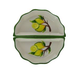 Nuovo disegno <span class=keywords><strong>limone</strong></span> pattern di ceramica burro piatto piatto con coperchio - Product Image 5