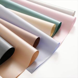 Nouveau design, papier d'emballage pour fleurs, surface nacrée, 49 cm * 5 m/rouleau, film plastique brillant pour emballage de fleuristes - Product Image 2