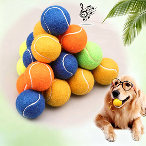 Durable <b>Dog</b> <b>Balls</b> Tough Felt Chew Proof Puncture Resistant Long Throw <b>Dog</b> Tennis <b>Balls</b> Heavy Duty Pack Championship Grade - Product Image 5