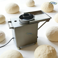 Machine à rouler les boules de pâte en acier inoxydable, électrique, pour la fabrication de pizzas, de pains et de brioches, capacité de 5 à 500 g, pour usage en boulangerie