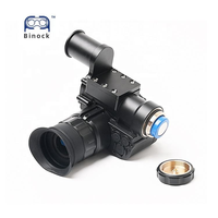 BINOCK NVG10 Lunettes de vision nocturne imperméables pour casque, vision nocturne numérique infrarouge, monoculaire pour la chasse avec WIFI