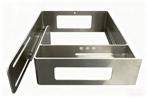 Braket dudukan mesin cuci baja tahan karat dudukan dinding kustom braket dudukan fabrikasi logam dudukan Dinding - Product Image 2