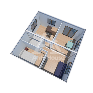 บ้านเหล็กสำเร็จรูปและตู้คอนเทนเนอร์แบบพกพา | บ้านขนาดจิ๋ว3ห้องนอนปรับแต่งได้ทันสมัยพร้อมอยู่ - Product Image 5