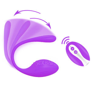 Вибратор Sexbay OEM/ODM с дистанционным управлением, из жидкого силикона, для стимуляции точки G, с двусторонней вибрацией (передняя и задняя) - Product Image 1