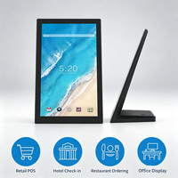 10.1-Inch 16:10 Black RK3568 Android 11/13 L-Type Desktop Touch Screen POS Terminal Kiosk PoE USB/RJ45/DC Interfaces OEM/ODM