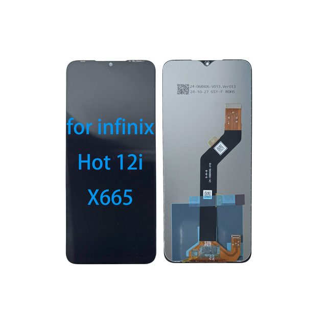 For X665 Lcd Screen Mobile Phone Lcd for Infinix Hot 12i Display Screen Replacement Parts