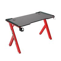 Venta al por mayor ajustable negro Gaming Desk robusto Home Office escritorio de trabajo con colores opcionales para Gamer mesas y computadora de escritura