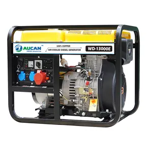 Generator Diesel Senyap Daya 3KW 5KW 6KW 7KW 8, 5KW 9KW 10KW Kuat