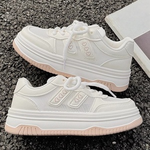 Nouvelles baskets d'été 2026 à semelle épaisse, respirantes, décontractées et tendance pour femme - Product Image 1