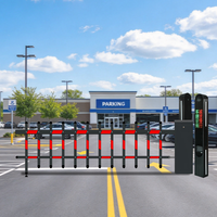 Barrière intelligente de reconnaissance de plaques d'immatriculation DC tout-en-un, portail de stationnement sans surveillance pour la gestion des parkings commerciaux