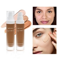 Fond de teint végétalien de haute qualité pour femmes noires, peau foncée, fond de teint crème personnalisé, marque privée