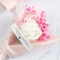 Bouquets de fleurs séchées miniatures artisanales variées (fleurs et étoiles) pour la vente en gros transfrontalière – Fleurs artificielles préservées pour présentation