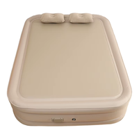 Lit gonflable portable et pliable en PVC épaissi et écologique pour siège arrière de SUV, avec sac de rangement