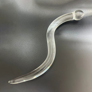 Dildo de cristal hecho a mano con forma de serpiente, consolador de cristal para mujeres, plug anal para placer, ejercicios de Kegel, juguetes sexuales para adultos - Product Image 1