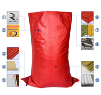 Sacs personnalisés rouge pur avec impression personnalisée sur toute la surface et sac intérieur en option pour la vente en gros directe d'usine