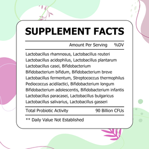 Private Label Service Womens Probiotic Tablets with Lactobacillus Rhamnosus Promote Regularity <b>Supplement</b> - Product Image 2