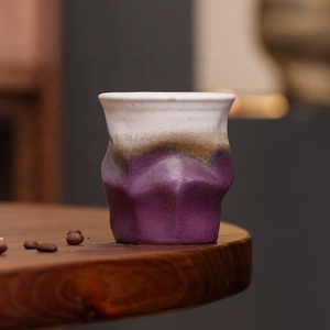 Tazza da Espresso in Ceramica Stile Giapponese Retrò di Lusso per Latte Art e Caffè Concentrato, per Casa e Caffetteria - Product Image 4