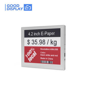 Электронная бумага знак встречи 4,2-дюймовый цветной дисплей с электронными чернилами смарт-bluetooth электронная Именная Карта GooDisplay - Product Image 3