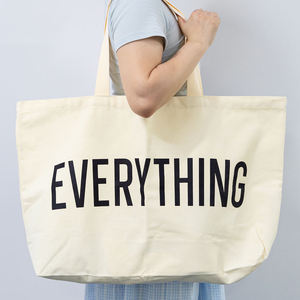 Wholesale casual canvas handbag square pink <b>large</b> canvas summer beach shopping <b>bag</b> - Product Image 3