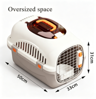 Promotion : Sac de transport souple et durable pour animaux de compagnie avec grille de ventilation pour chats – Idéal pour les voyages et les sorties en extérieur