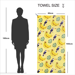 Microfibre légère Portable doux au toucher doux pour la peau beau cadeau séchage rapide surdimensionné serviette <span class=keywords><strong>de</strong></span> plage anti-<span class=keywords><strong>sable</strong></span> - Product Image 6