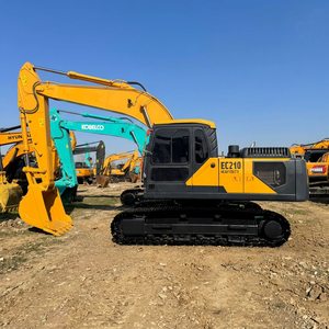 รถขุดตีนตะขาบ Volvo EC210 มือสอง ขนาด 21 ตัน เครื่องยนต์ Volvo D6D ระบบไฮดรอลิกเดิม รถขุด Volvo มือสอง - Product Image 1