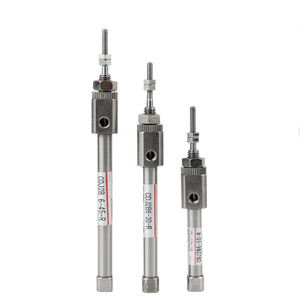 Cylindre pneumatique miniature HOEN série CDJ2B CJ2 CJ2B à retour par ressort, <span class=keywords><strong>simple</strong></span> <span class=keywords><strong>effet</strong></span>, construction en aluminium - Product Image 2
