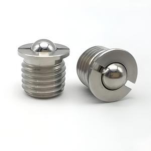 Roestvrijstalen veerbelaste kogelplunjer schroef Universele kogelsteun positioneringsschroef voor automatisering transportband en bevestiging - Product Image 3