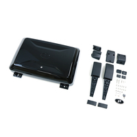 Kit carrosserie Accessoires de voiture Boîte à outils latérale noire brillante pour Jetour T2 Boîte de rangement pour bagages extérieurs de voiture