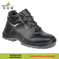 Chaussures de sécurité Deltaa pour hommes chaussures de sécurité imperméables semelle extérieure améliorée anti-écrasement et anti-crevaison PU