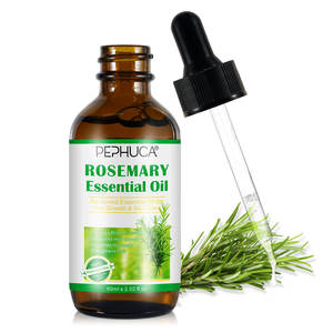 PEPHUCA 100% minyak esensial Rosemary penumbuh rambut organik alami tekan dingin murni 60ml untuk rambut rontok - Product Image 2