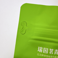 Sachet refermable à huit soudures pour l'emballage du thé Oolong et du thé noir