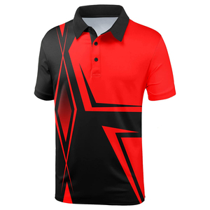 Camisetas Polo Personalizadas de Manga Corta para Hombre, 100% Algodón Tejido, Sublimadas, Casuales, Tallas Grandes - Product Image 1