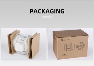 โจแอนนาแนะนำพัดลมดูดอากาศแบบอินไลน์ขนาด 4 นิ้ว สามารถใช้ได้กับระบบควบคุมความเร็ว 2/3/ปรับได้ไม่จำกัดระดับ  พร้อมตัวเก็บเสียงสำหรับเครื่องปรับอากาศแบบไหลผสมและดูดอากาศปริมาณมาก - Product Image 5