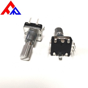 Interruptor Codificador Rotatorio EC11 de Alta Durabilidad con Eje Roscado Vertical de 5 Pines y Recorrido Descendente de 1.5mm - Product Image 2
