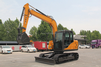 Expédition gratuite JIAHE 8135 Excavatrice hydraulique neuve sur chenilles, robuste, 13 tonnes, pour travaux de terrassement et de construction