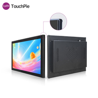 Moniteur tactile industriel encastré de 13,3 pouces, 15,6 pouces, 21,5 pouces, écran tactile, PC avec Android, Windows, Linus OS pour kiosque