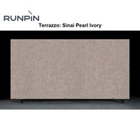 Dalle de pierre inorganique Runpin Sinai Pearl Ivory, classe de résistance au feu A1, fabricant