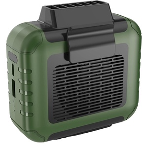 Nouveau ventilateur portable 6000 mAh avec lumière LED, sans pales, à clipser à la taille, pour intérieur, extérieur et voyage - Product Image 1