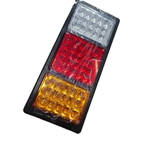 Ensemble de feux arrière LED 140-2, 12V/24V universel, étanche, pour camion, remorque, feux de freinage, clignotants, feux de recul