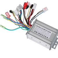Contrôleur de vitesse à 2 modes en aluminium pour moteurs CC sans balais 48-64V 800W pour véhicules électriques et motos