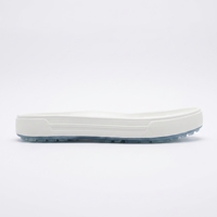 Semelle extérieure de chaussure de golf transparente en TPU avec semelle intermédiaire en PU personnalisée, antidérapante, durable, à crampons souples, pour chaussures de football, vente en gros d'usine OEM