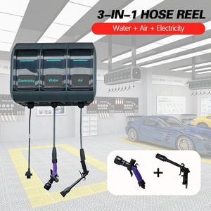 <span class=keywords><strong>Station</strong></span> <span class=keywords><strong>de</strong></span> <span class=keywords><strong>lavage</strong></span> <span class=keywords><strong>de</strong></span> voitures commerciales électrique intégrée avec enrouleur <span class=keywords><strong>de</strong></span> tuyau en acier - Combinaison flexible en option - Product Image 3