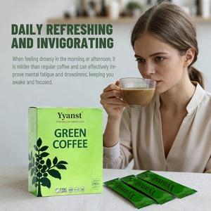 Complément alimentaire pour la perte de poids, café vert minceur, faible en calories, apporte de l'énergie, contrôle de l'appétit, café vert minceur végétalien - Product Image 4
