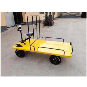 China Hot Sale Warehouse Carrying Transport Electric <b>Trolley</b> Carts for Cargo Short Transport - Product Image 2