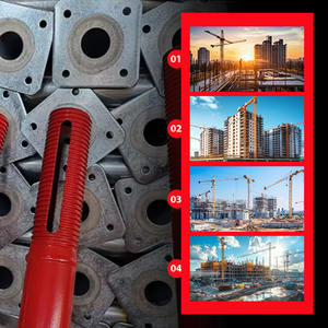 Échafaudage en aluminium réglable, plateforme de travail légère, échafaudage en acier, étais pour travaux en hauteur - Product Image 4